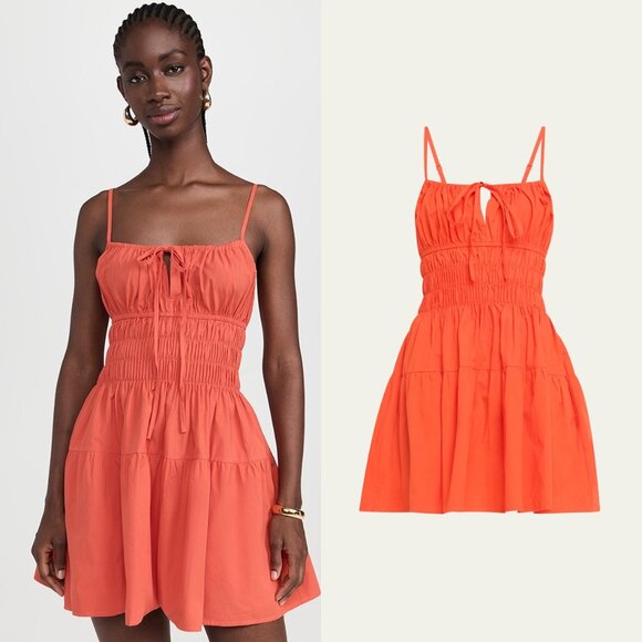 Ciao Lucia Caserto Cotton Mini Dress Size XS NWT – Spaghetti Strap Summer Dress - Picture 5 of 13